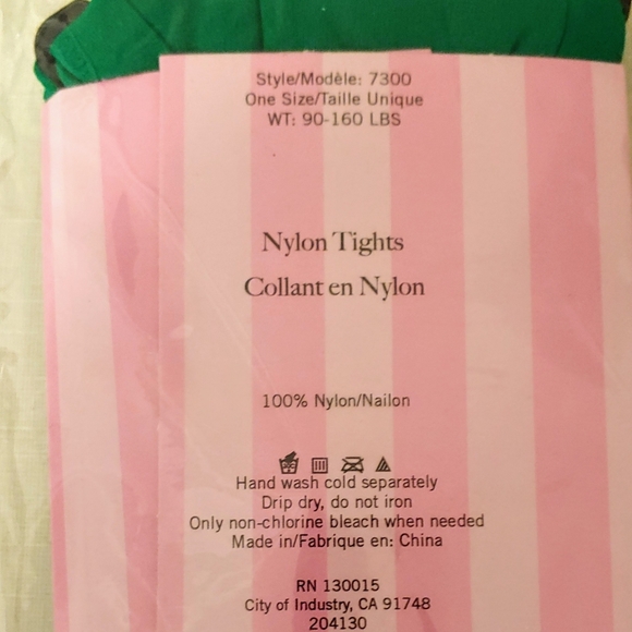 Green tights - Picture 2 of 2